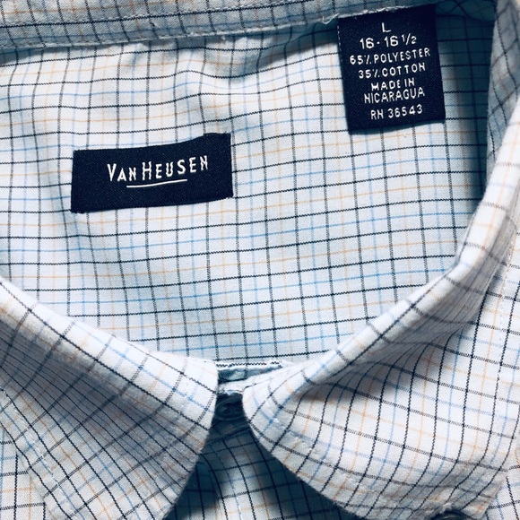 Van Heusen plaid shirt - Picture 2 of 6